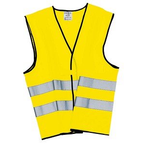 Image unisex Warnweste neongelb Einheitsgröße