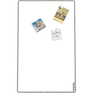 Image PLAYROOM mobiles Whiteboard Playboard 75,0 x 118,0 cm grau emaillierter Stahl