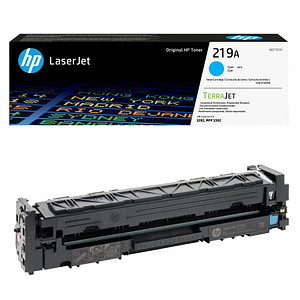 Image HP 219A (W2191A) cyan Tonerkartusche