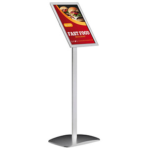 Image update displays Infoständer silber DIN A4