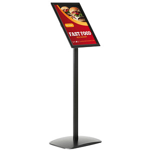 Image update displays Infoständer schwarz DIN A3