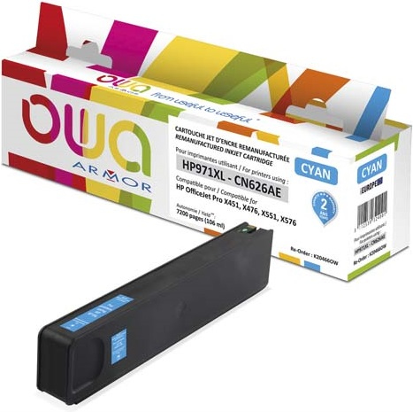 Image ARMOR OWA Tinte komp. HP 971XL cyan