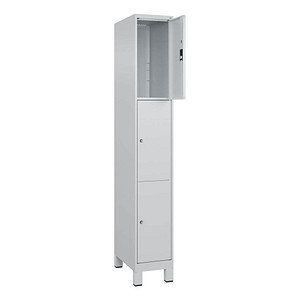 Image CP Schließfachschrank Classic Plus lichtgrau 080010-103 S10009, 3 Schließfächer 30,0 x 50,0 x 195,0 cm