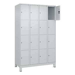 Image CP Schließfachschrank Classic Plus lichtgrau 080010-404 S10009, 16 Schließfächer 120,0 x 50,0 x 195,0 cm