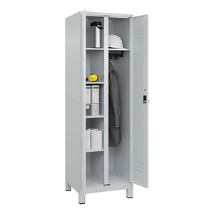 Image CP Spind Classic Plus lichtgrau 080610-20 S10009, 1 Schließfach 60,0 x 50,0 x 195,0 cm