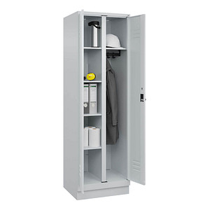 Image CP Spind Classic PLUS lichtgrau 080620-20 S10009, 1 Schließfach 60,0 x 50,0 x 195,0 cm