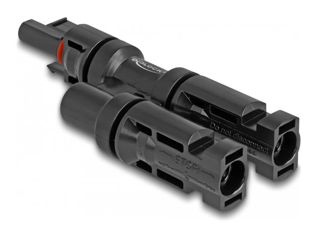 Image DELOCK 60023 Kabeladapter 1 x DL4 2 x DL4 Schwarz (60023)