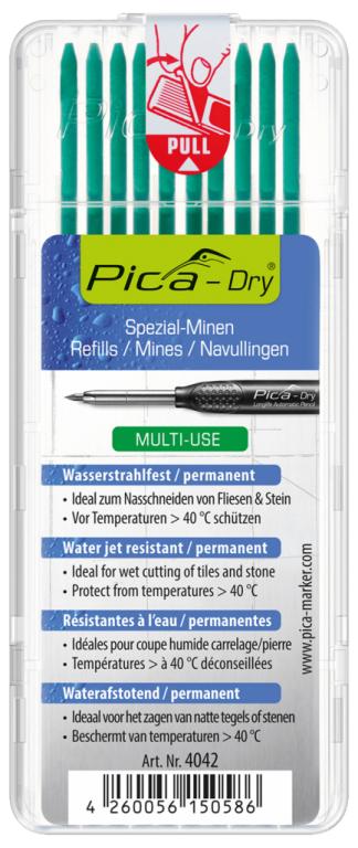 Image PICA-MARKER DRY Minen-Set grün