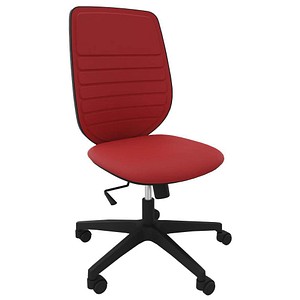 Image Quadrifoglio Bürostuhl Okay rot, schwarz Stoff