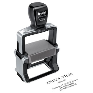 Image TRODAT 5204 Edelstahl, O.Logo (320940)