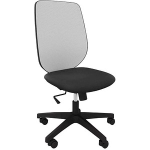 Image Quadrifoglio Bürostuhl Okay Netz schwarz, weiß, schwarz Stoff