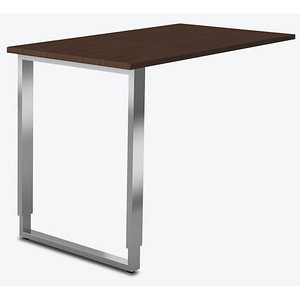 Image kerkmann Anbau-Schreibtisch AVETO, Bügel-Gestell, wenge