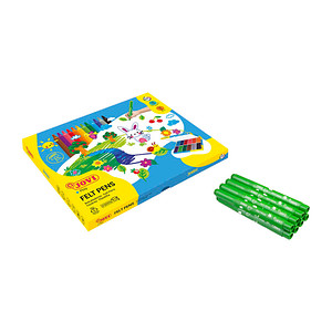 Image JOVI Jumbo Filzstifte farbsortiert, 96 St.