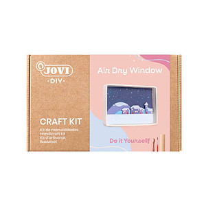 Image JOVI Modelliermasse DIY Air Dry Fenster mehrfarbig