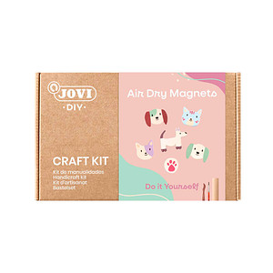 Image JOVI Modelliermasse DIY Air Dry Magnete mehrfarbig