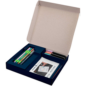 Image Schneider Postkarten weiß DIY Set