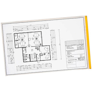Image 5 EICHNER Planschutztaschen A0 transparent/gelb