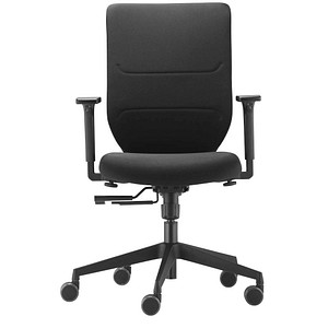 Image Trendoffice by Dauphin Bürostuhl to-sync work comfort, 9247SY1FVKGS Stoff schwarz