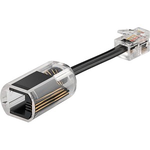 Image goobay Telefonkabelentwirrer schwarz