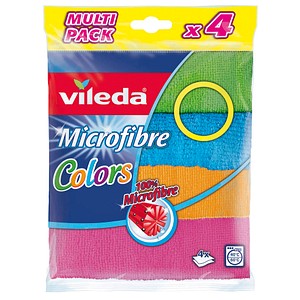 Image vileda Colors Mikrofasertücher 4 St.