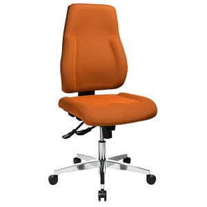 Image Topstar Bürostuhl Point 91, PI99GBC4 orange, alu Stoff