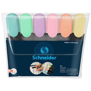 Image 6 Schneider Job Pastell Textmarker farbsortiert