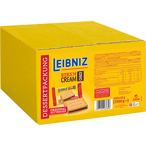 Image LEIBNIZ KEKS'N CREAM CHOCO 1er Kekse 100 St.