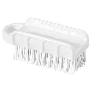 Image Nölle Nagelbürste weiß Kunststoff