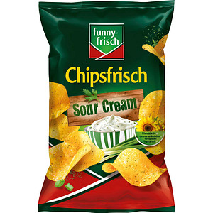 Image funny-frisch Chipsfrisch, Sour Cream Chips 150,0 g