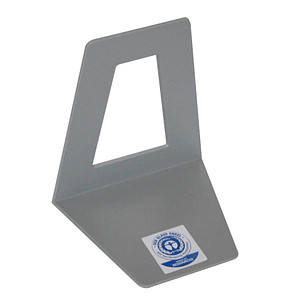 Image M&M Buchstützen grau 11,0 x 9,5 x 13,0 cm