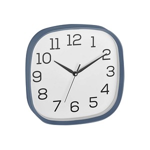 Image TFA® Wanduhr 60.3053.06 blau Kunststoff, Glas