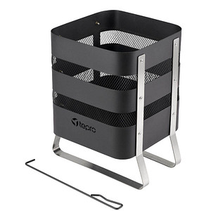 Image tepro Feuerkorb Milburn schwarz