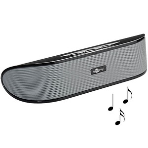 Image GOOBAY SoundBar 6W Stereo Lautsprecher für PC, TV und Notebook, schwarz (95041)