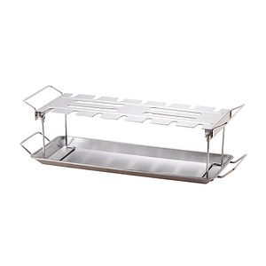 Image tepro Grilleinsatz Hähnchenkeulenhalter 44,2 x 15,8 x 14,5 cm