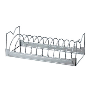 Image tepro Grilleinsatz Rippchen-Halter und Bratenkorb 38,0 x 16,5 x 12,0 cm