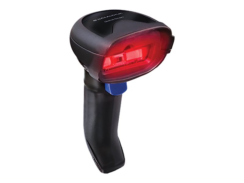Image DATALOGIC QuickScan QD2220-BKK1S Barcode-Scanner mit Ständer schwarz