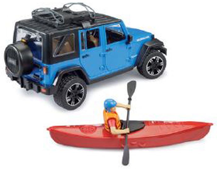 Image Jeep Wrangler Rubicon, Kajak, Figur