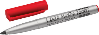 Image BIC Permanent-Marker Marking Fine ECOlutions, rot