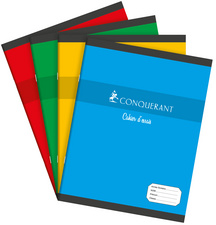 Image CONQUERANT SEPT Cahier d'essai, 170 x 220 mm, Seyès