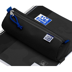 Image Oxford Schlamper-Etui, Polyester, rechteckig, klein, schwarz