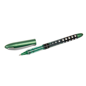 Image WESTCOTT PULSAR Tintenroller schwarz/grün 0,5 mm, Schreibfarbe: grün, 1 St.