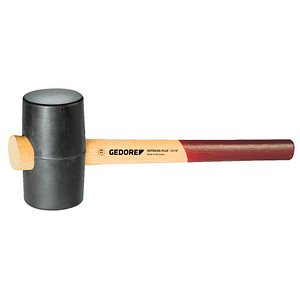 Image GEDORE Gummihammer 0,4 kg Ø 55 mm Kopf: Gummi