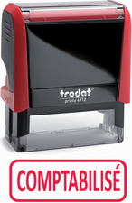 Image TRODAT Textstempelautomat X-Print 12476,50cm (4912")COMPTABILISÉ - für den Mark