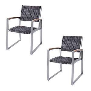 Image 2 Garden Pleasure Gartenstühle Ava grau