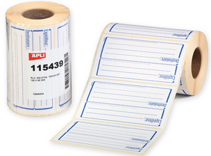 Image agipa Etiquettes "expéditeur/destinataire", 65 x 125 mm