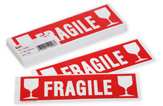 Image agipa Hinweisetikett "FRAGILE", 60 x 190 mm, nicht ablösbar