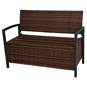 Image Garden Pleasure Gartenbank Ferrara 970304 coffee Kunststoff 117,0 cm