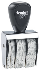 Image trodat Tampon dateur français 1020