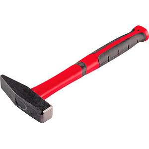 Image GEDOREred R92120020 Schlosserhammer 500 g Kopf: Vergütungsstahl geschmiedet