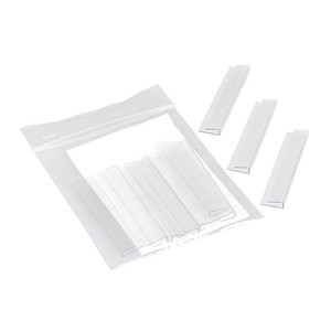 Image 10 styro Beschriftungsschilder mit Clip transparent